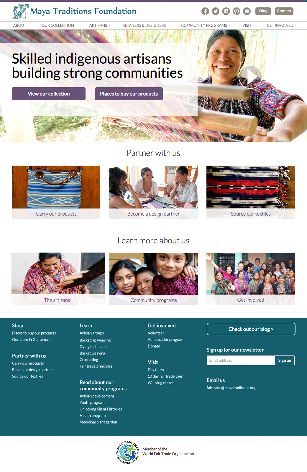 Much more modern and clean final high fidelity, with a much clearer message