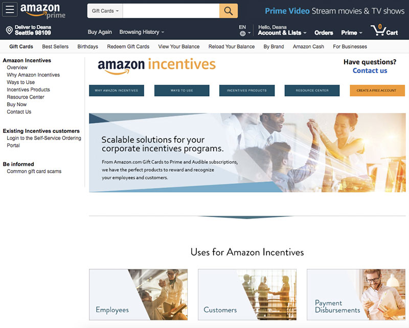 Website before redesign looks outdated and confusing