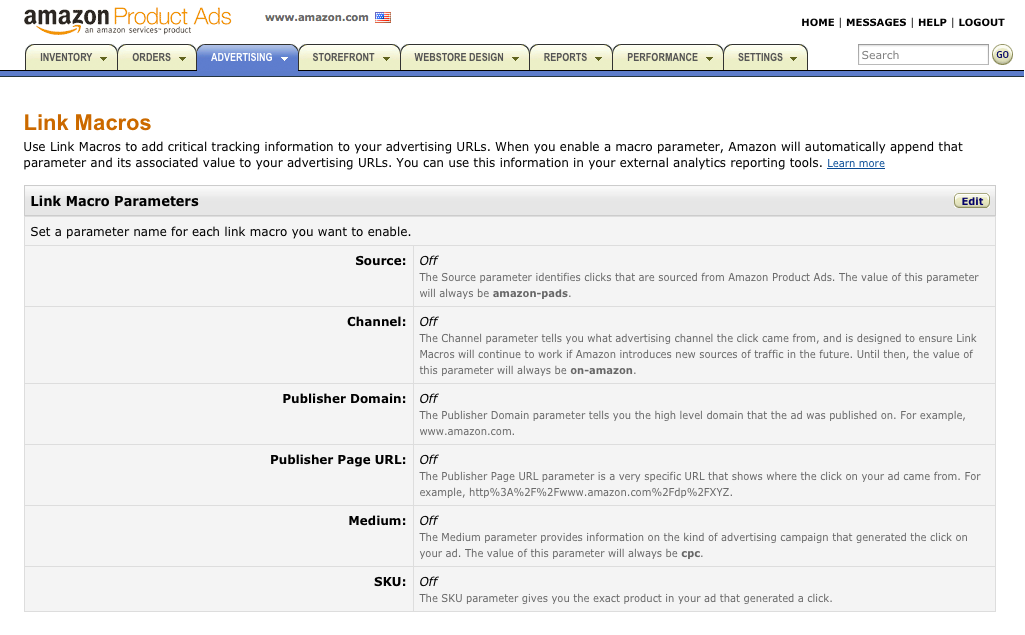 Very complicated before shot of the experience, called Link Macros
